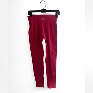 Women's Vibrant Red Leggings